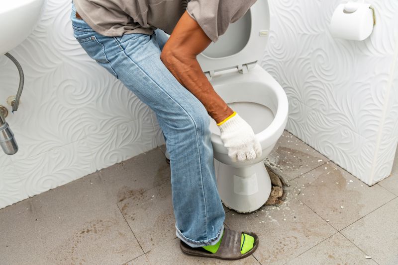 Basement Toilet Installation